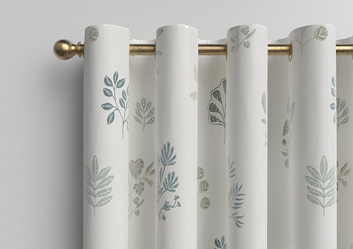 Botanical Velvet, Spring - Made to Measure Curtains - Image 12